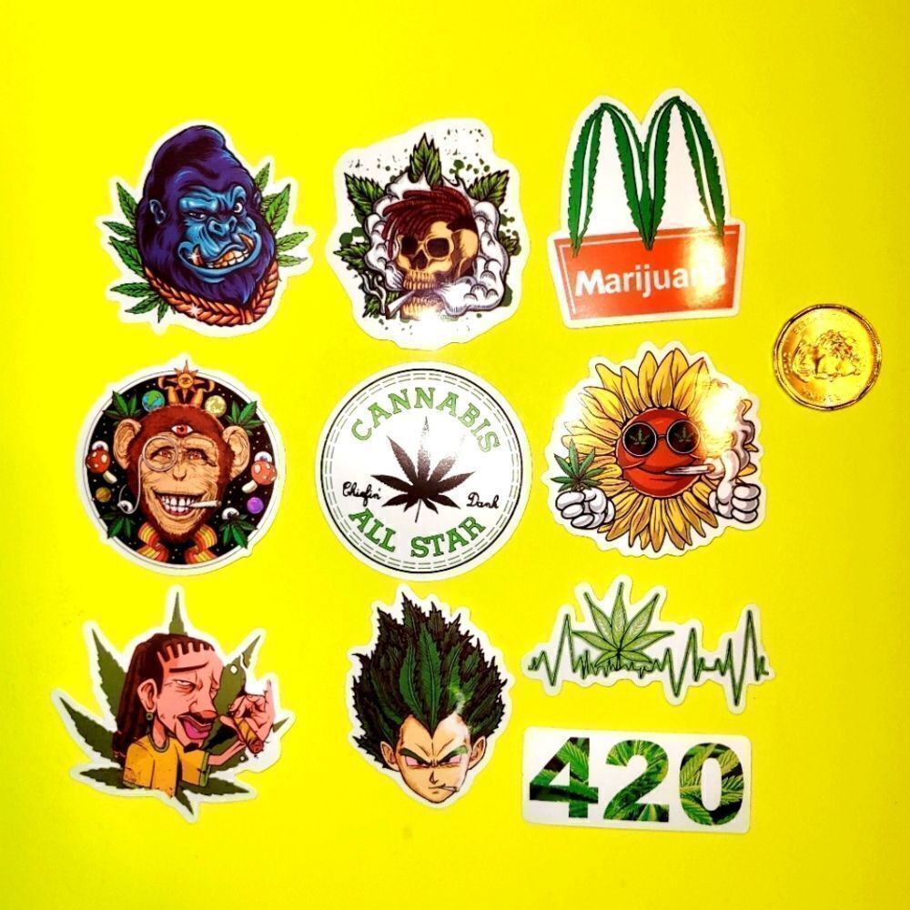 3/$20 Brand New 10x Waterproof Funny Stickers